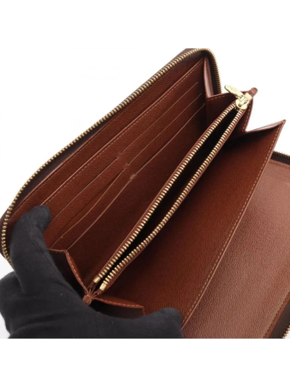 Louis Vuitton Round Wallet Zippy Organizer Monogram